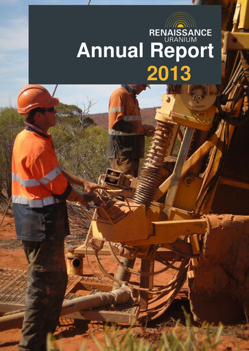 Thumbnail Renascor Resources Annual Report 2013