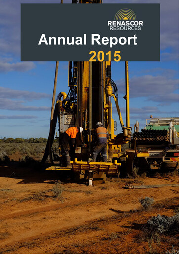 Thumbnail Renascor Resources Annual Report 2015