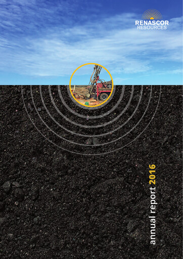 Thumbnail Renascor Resources Annual Report 2016