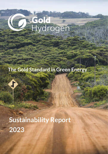 Thumbnail Gold Hydrogen Limited Sustainability Report 2023
