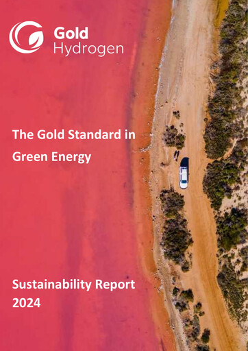 Thumbnail Gold Hydrogen Limited Sustainability Report 2024