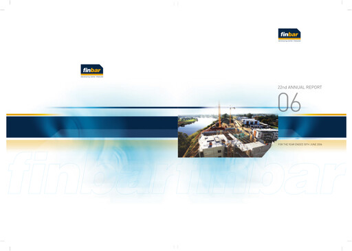 Thumbnail Finbar Group Limited Annual Report 2006