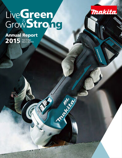 Thumbnail Makita Annual Report 2015