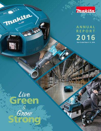 Thumbnail Makita Annual Report 2016