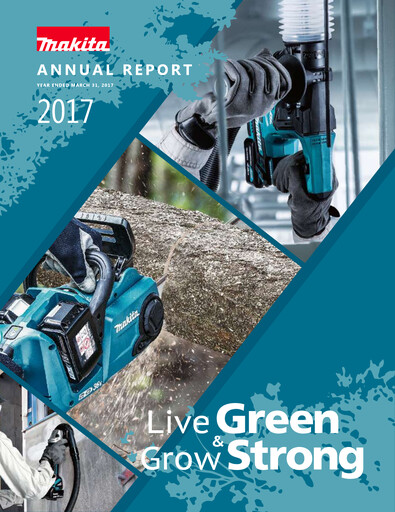 Thumbnail Makita Annual Report 2017