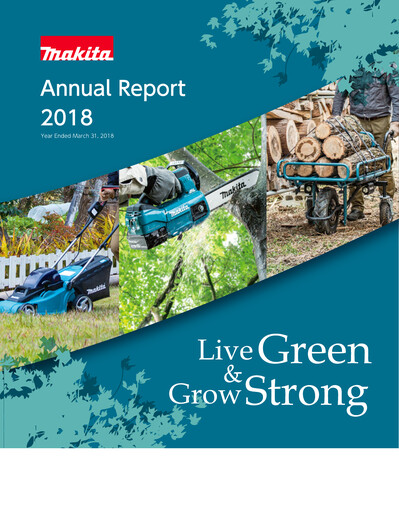 Thumbnail Makita Annual Report 2018