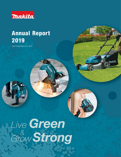 Thumbnail Makita Annual Report 2019