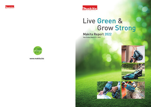 Thumbnail Makita Annual Report 2022