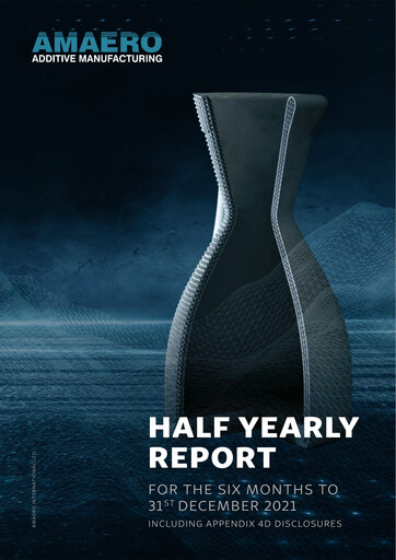 Thumbnail Amaero International Ltd Half-year Report 2021-h1