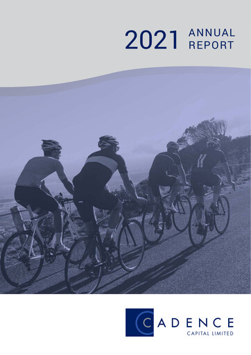 Miniature Cadence Capital Limited Rapport annuel 2021
