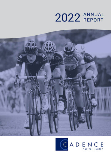 Miniature Cadence Capital Limited Rapport annuel 2022