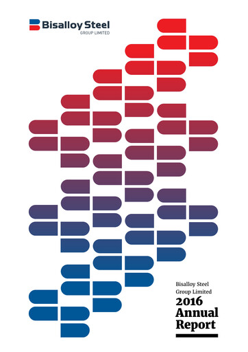 Thumbnail Bisalloy Steel Group Annual Report 2016