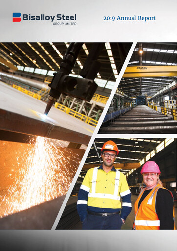 Thumbnail Bisalloy Steel Group Annual Report 2019