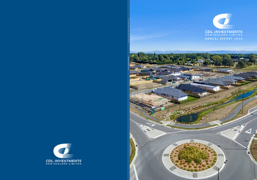 Vorschaubild CDL Investments New Zealand Limited Jahresbericht 2016