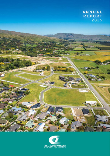 Vorschaubild CDL Investments New Zealand Limited Jahresbericht 2025
