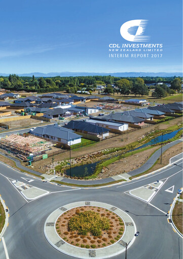 Vorschaubild CDL Investments New Zealand Limited Halbjahresbericht 2017-h1