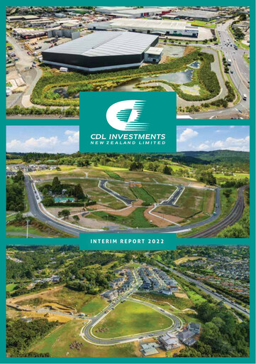 Vorschaubild CDL Investments New Zealand Limited Halbjahresbericht 2022-h1