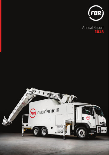 Thumbnail FBR Limited Annual Report 2018