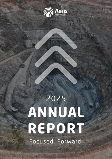 Thumbnail Aeris Resources Annual Report 2025