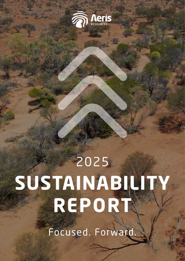 Thumbnail Aeris Resources Sustainability Report 2025
