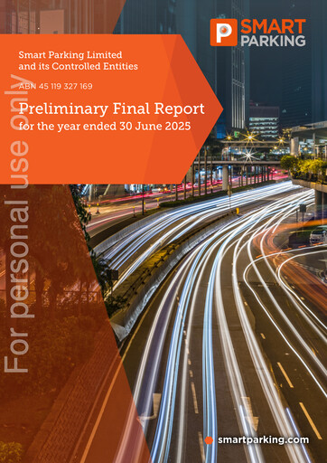 Thumbnail Smart Parking Limited Financial Statement 2025