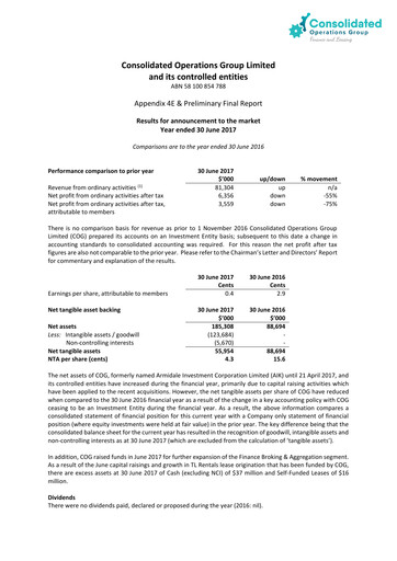 Thumbnail COG Financial Services Annual Report 2017
