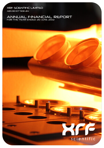 Vorschaubild XRF Scientific Limited Jahresbericht 2012