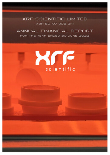 Vorschaubild XRF Scientific Limited Jahresbericht 2023