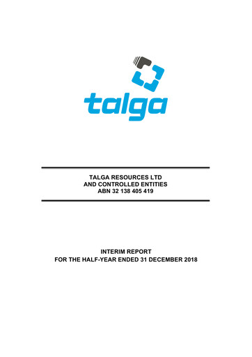 Thumbnail Talga Group Financial Report 2019-h1