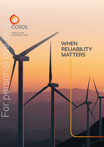 Thumbnail COSOL Limited Annual Report 2025