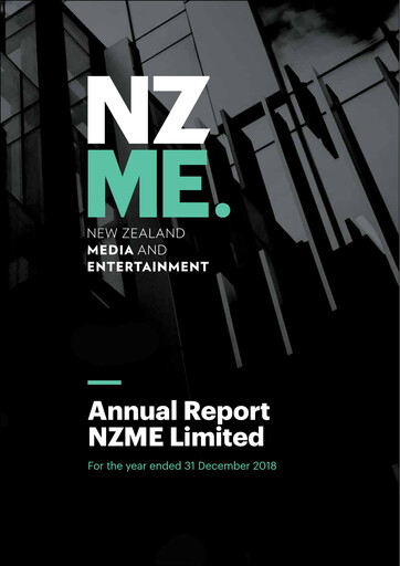 Vorschaubild NZME Limited Jahresbericht 2018
