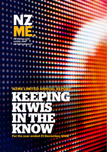 Vorschaubild NZME Limited Jahresbericht 2022