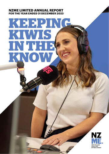 Vorschaubild NZME Limited Jahresbericht 2023