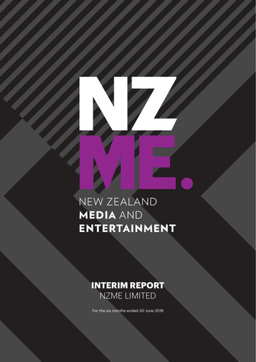 Thumbnail NZME Limited Half-year Report 2018-h1