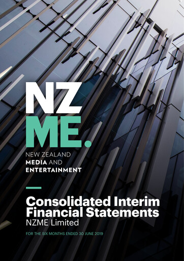 Thumbnail NZME Limited Half-year Report 2019-h1