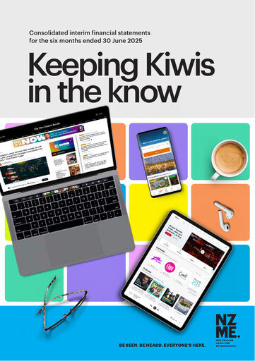 Thumbnail NZME Limited Half-year Report 2025-h1