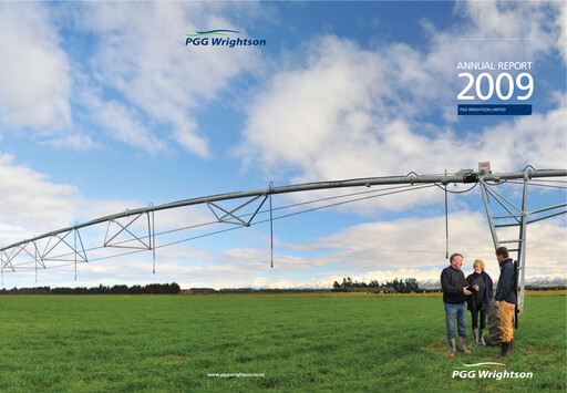 Miniature PGG Wrightson Rapport annuel 2009