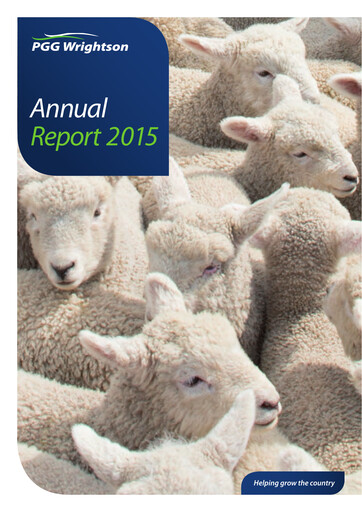 Miniature PGG Wrightson Rapport annuel 2015