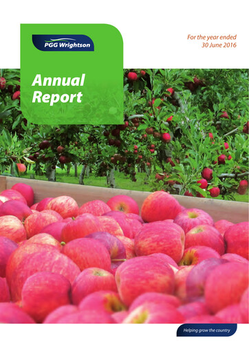 Miniature PGG Wrightson Rapport annuel 2016