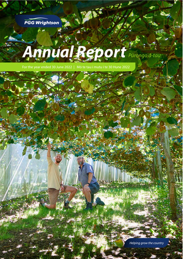 Miniature PGG Wrightson Rapport annuel 2022