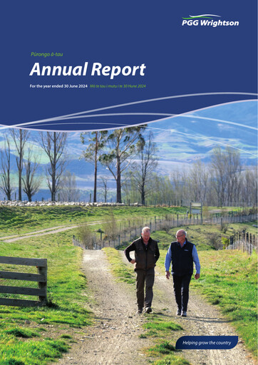 Miniature PGG Wrightson Rapport annuel 2024