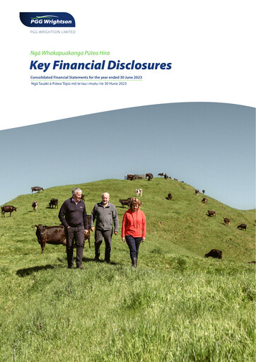 Miniature PGG Wrightson Bilan financier 2023