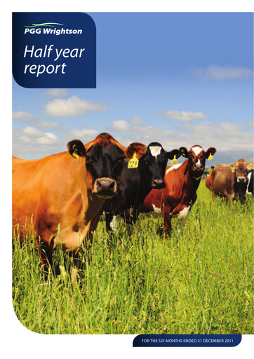Miniature PGG Wrightson Rapport semestriel 2011-h1