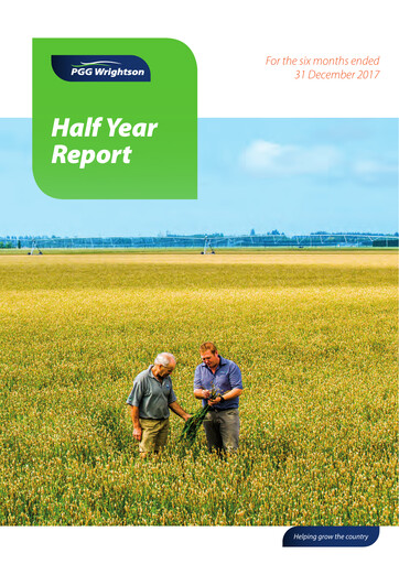 Miniature PGG Wrightson Rapport semestriel 2017-h1