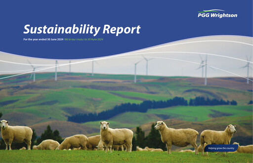 Miniature PGG Wrightson Rapport de durabilité 2024