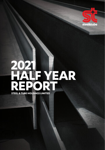 Thumbnail Steel & Tube Holdings Half-year Report 2021-h1