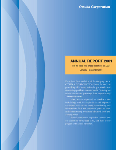 Miniature Otsuka Rapport annuel 2001