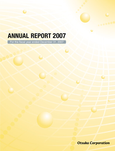 Miniature Otsuka Rapport annuel 2007