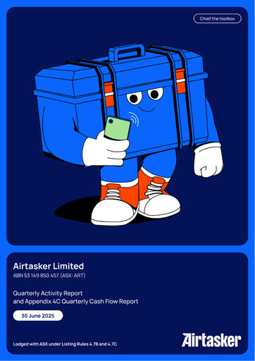 Thumbnail Airtasker Quarterly Report 2025-q4