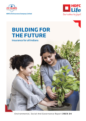 Thumbnail HDFC Life
 ESG Report 2023-2024